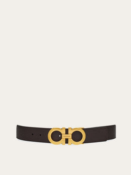 Reversible and adjustable Gancini belt