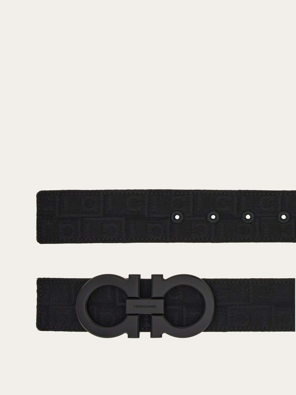Ferragamo Fixed reversible Gancini belt - Belts | Shop From The Mirage