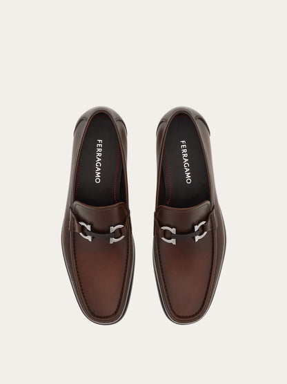 Ferragamo Moccasin with Gancini ornament - Size: UK 5.5 Loafers | Shop From The Mirage