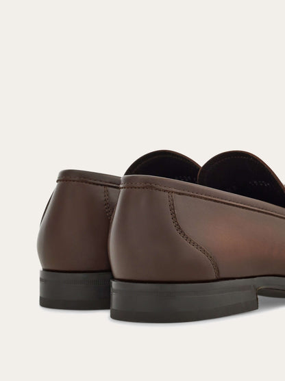 Ferragamo Moccasin with Gancini ornament - Size: UK 5.5 Loafers | Shop From The Mirage