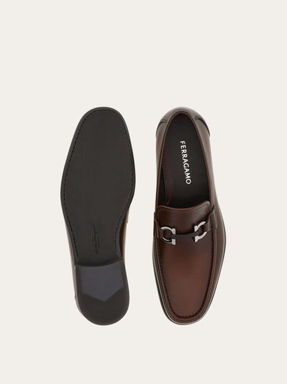 Ferragamo Moccasin with Gancini ornament - Size: UK 5.5 Loafers | Shop From The Mirage