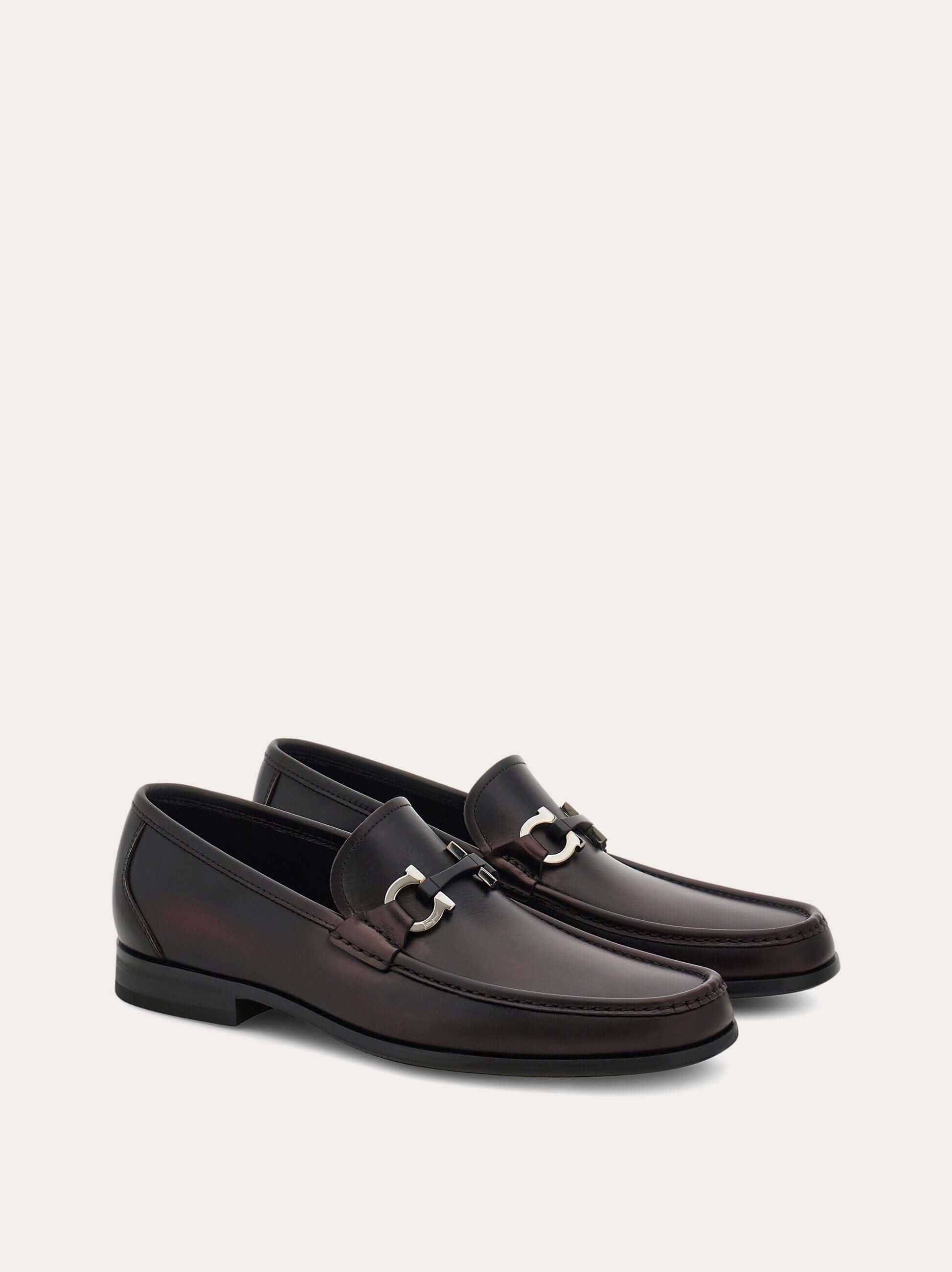 Ferragamo Moccasin with Gancini ornament - Size: UK 5.5 Loafers | Shop From The Mirage