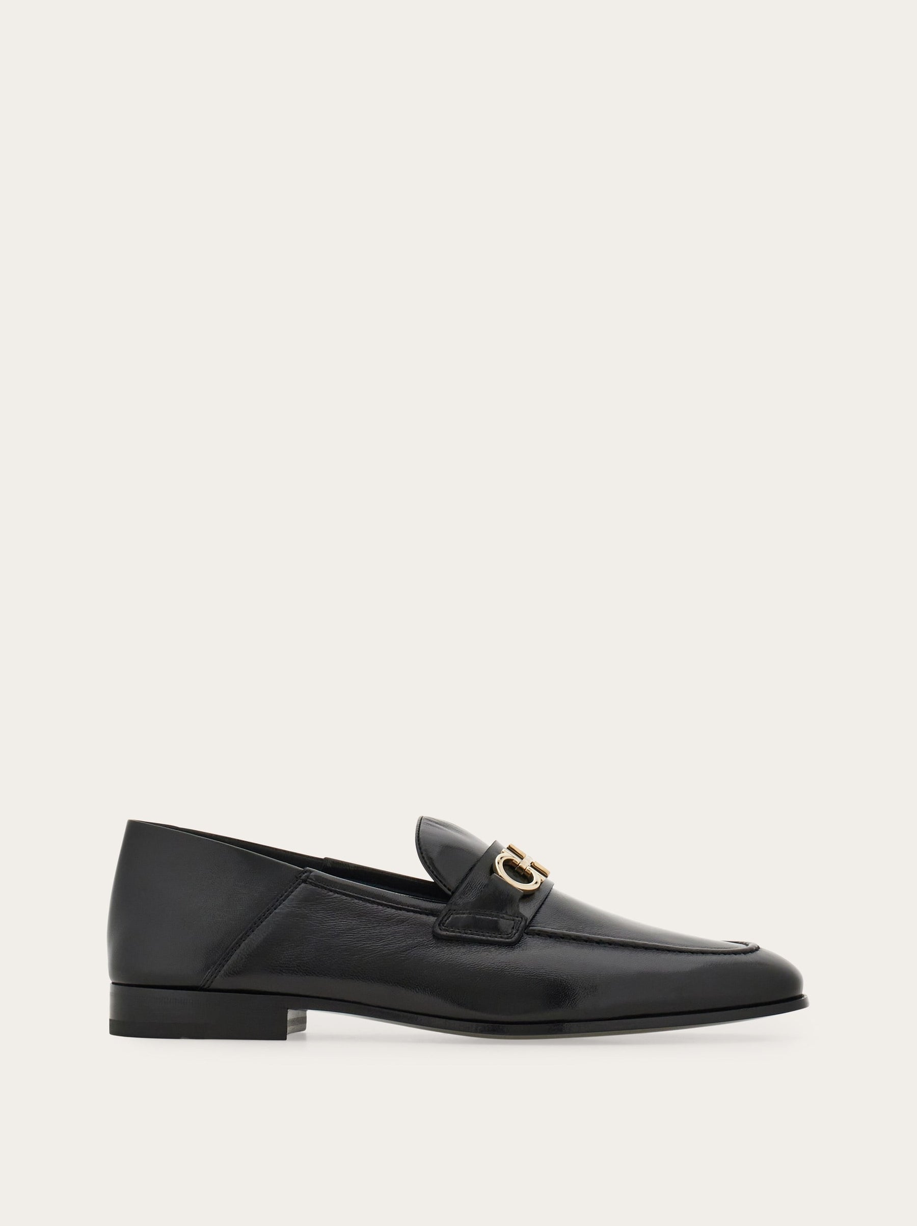 Hybrid loafer with Gancini ornament