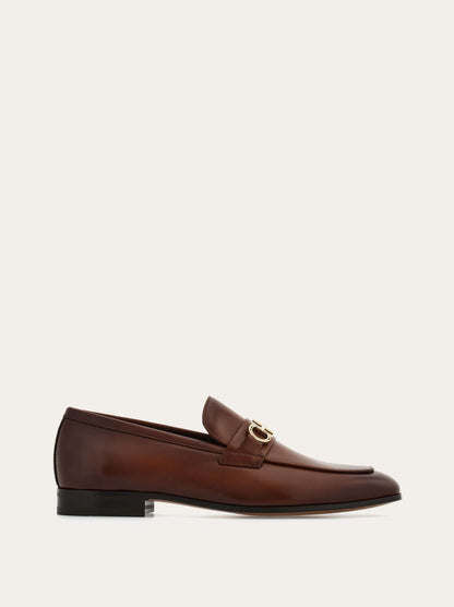 Ferragamo Moccasin with Gancini ornament - Loafers | Shop From The Mirage