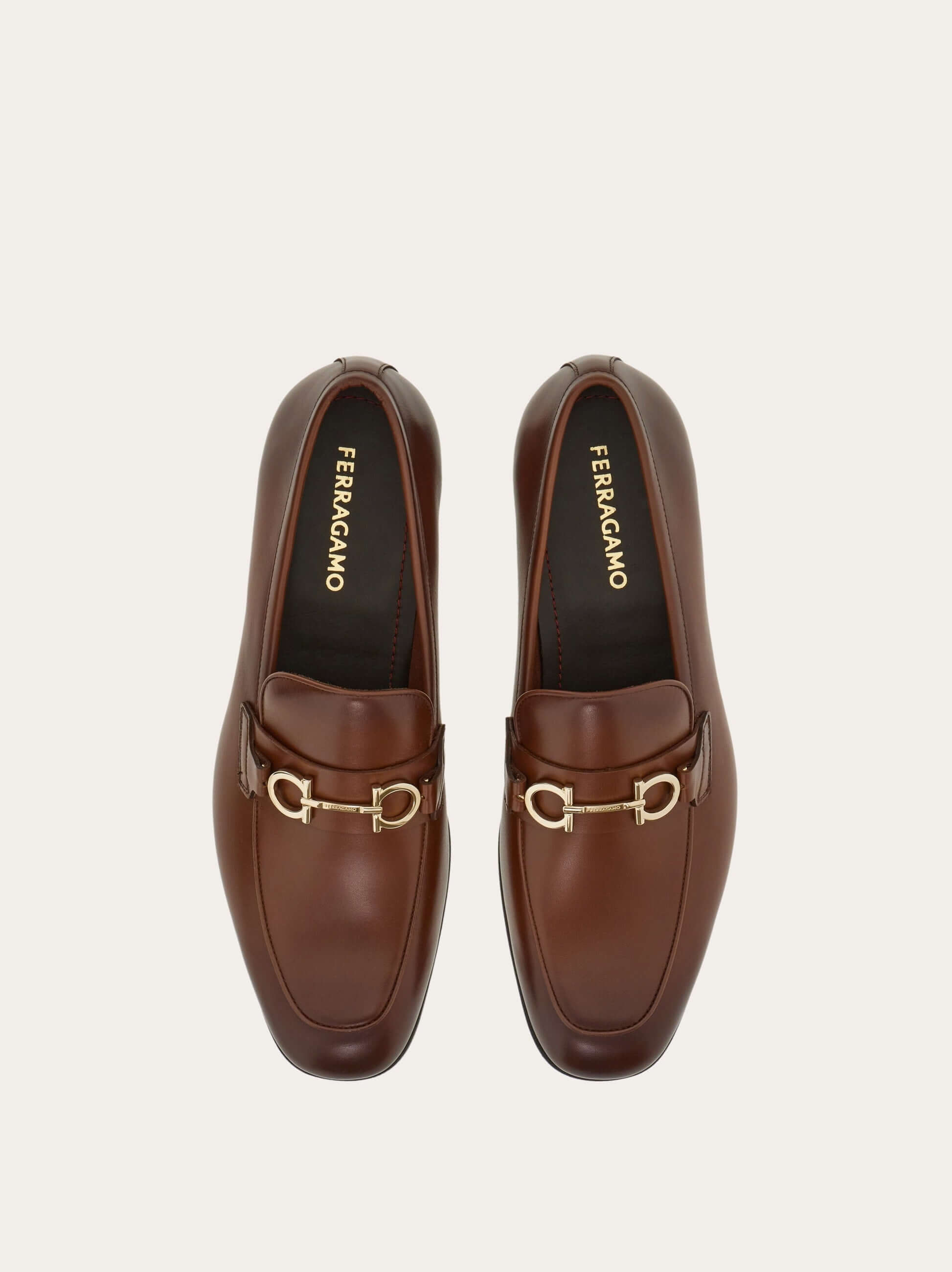 Ferragamo Moccasin with Gancini ornament - Loafers | Shop From The Mirage