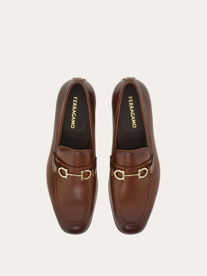 Ferragamo Moccasin with Gancini ornament - Loafers | Shop From The Mirage