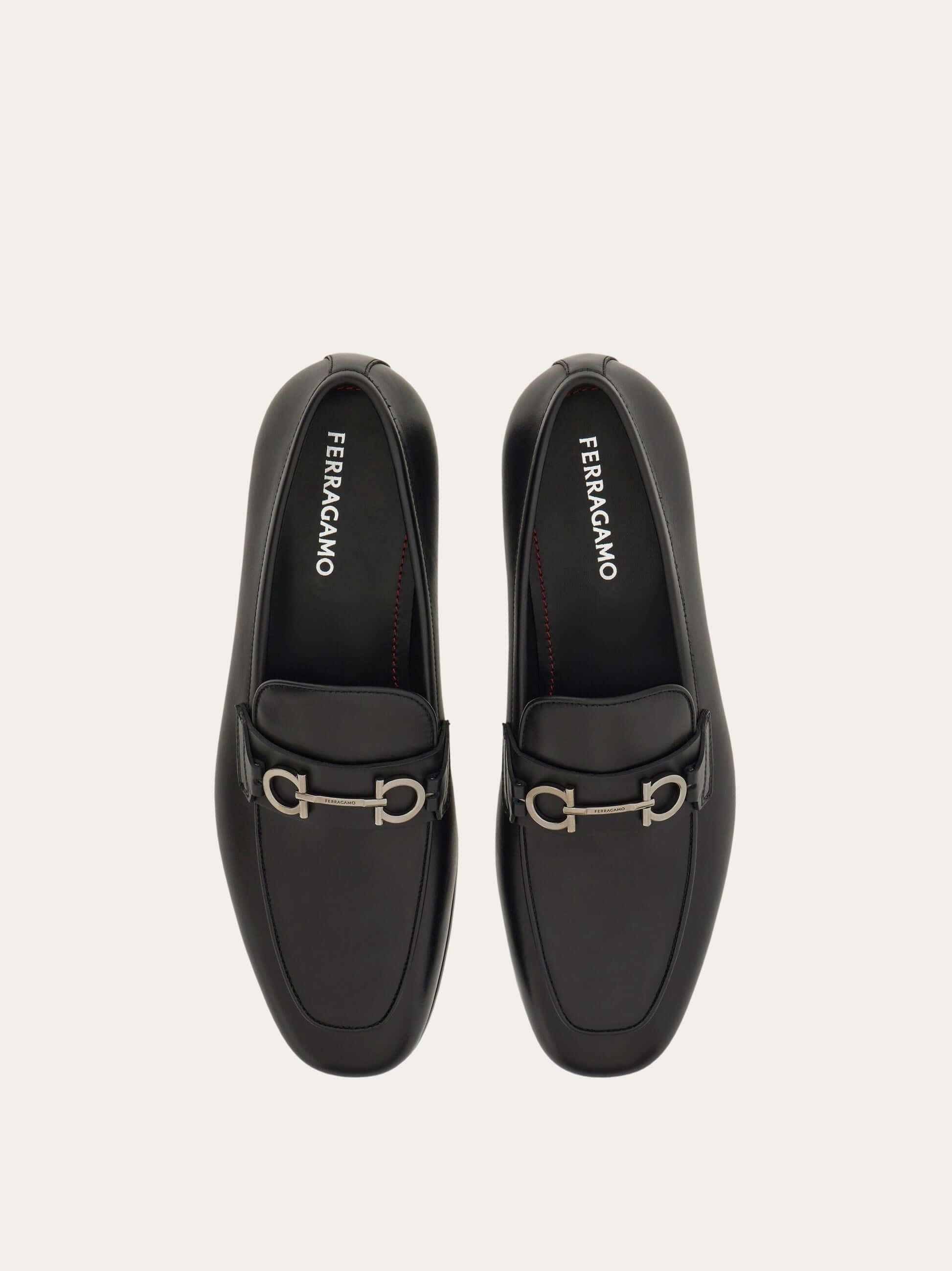 Ferragamo Moccasin with Gancini ornament - Loafers | Shop From The Mirage