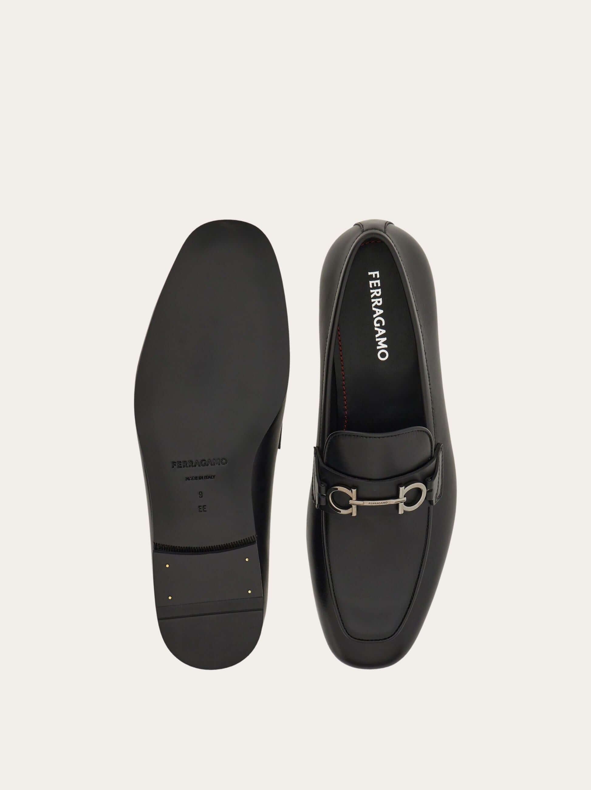 Ferragamo Moccasin with Gancini ornament - Loafers | Shop From The Mirage