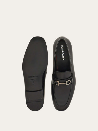 Ferragamo Moccasin with Gancini ornament - Loafers | Shop From The Mirage