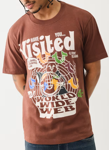 DISTORTED GRAPHIC TEE
