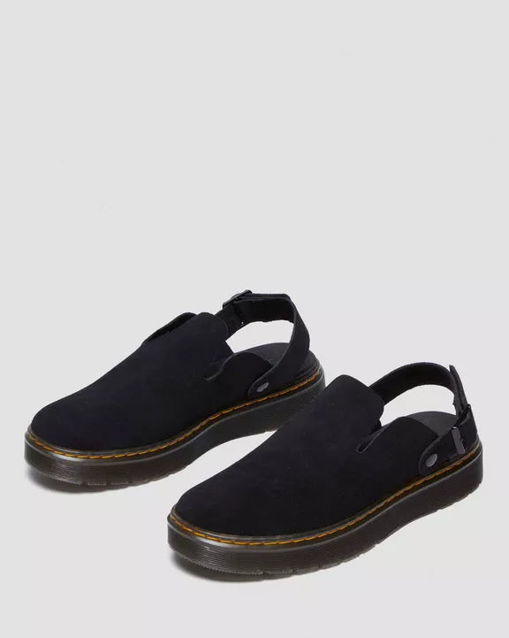 Carlson Suede Casual Slingback Mules