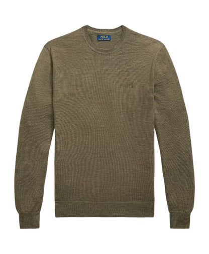 Ralph Lauren Slim Fit Washable Wool Crewneck Sweater
