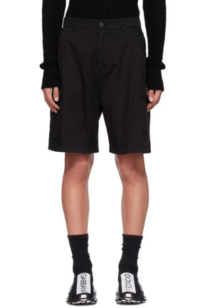 Dolce&Gabbana Black Plate Shorts