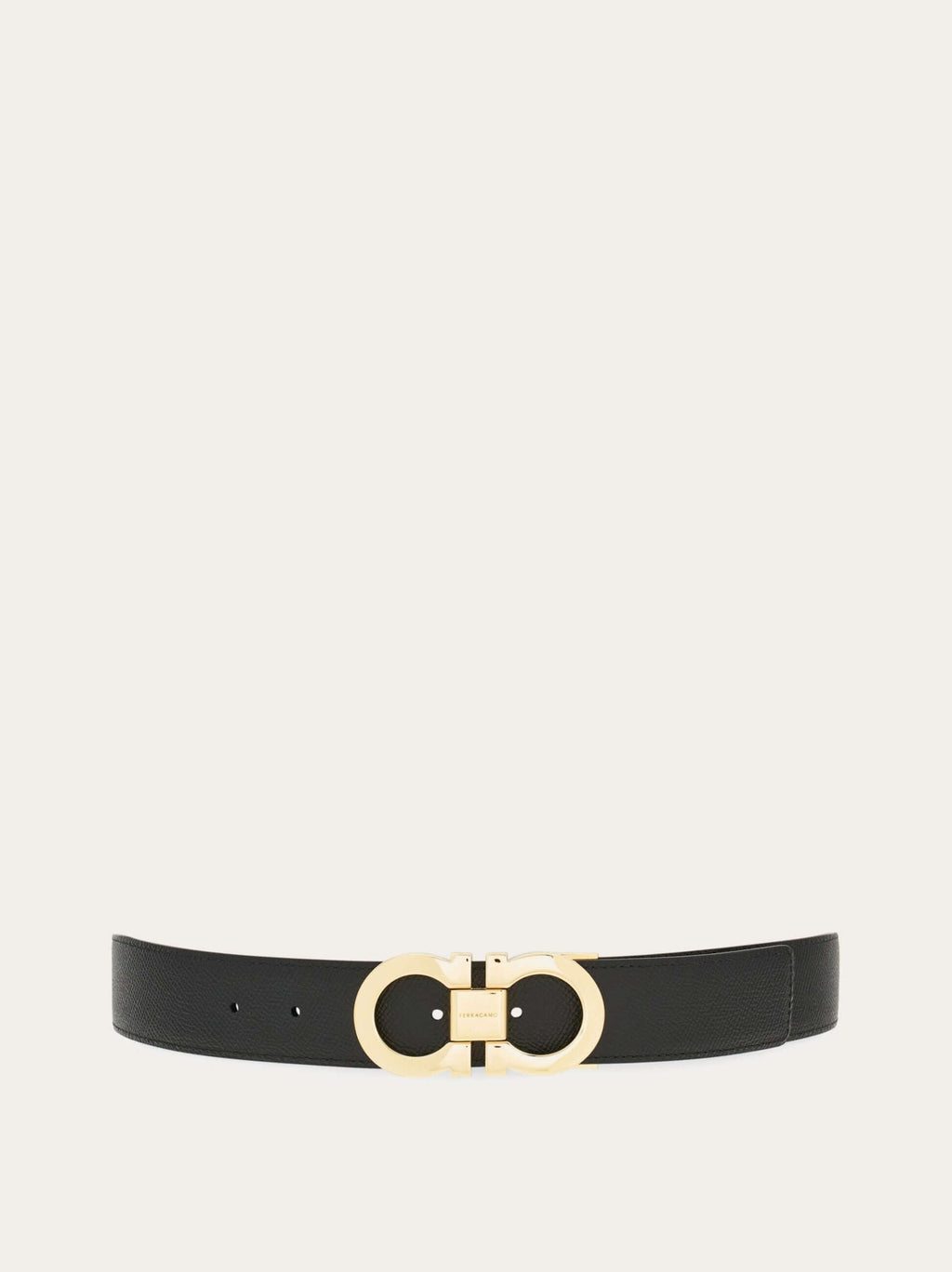 Ferragamo Reversible and adjustable Gancini belt - Belts | Shop From The Mirage
