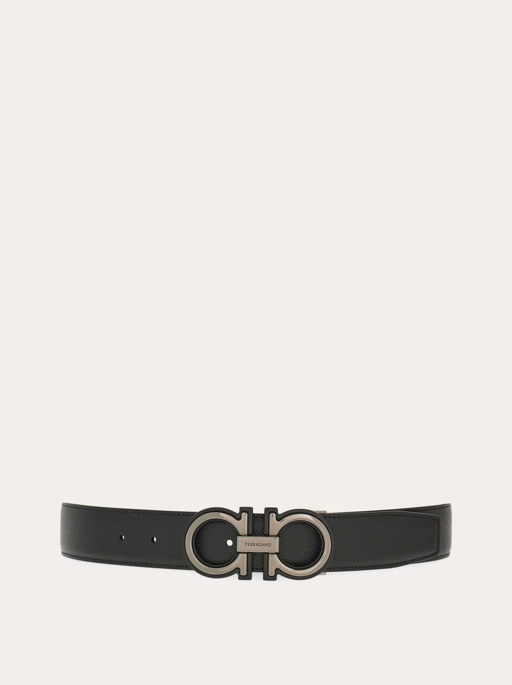Ferragamo Reversible and adjustable Gancini belt - Belts | Shop From The Mirage