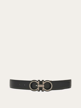 Reversible and adjustable Gancini belt