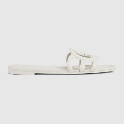 Women's Interlocking G slide sandal