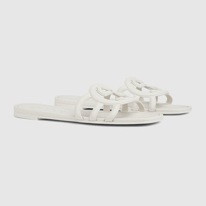 Women's Interlocking G slide sandal