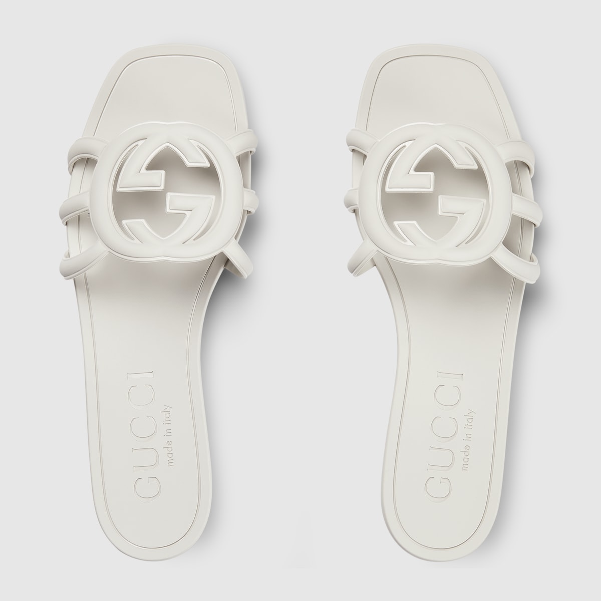 Women's Interlocking G slide sandal