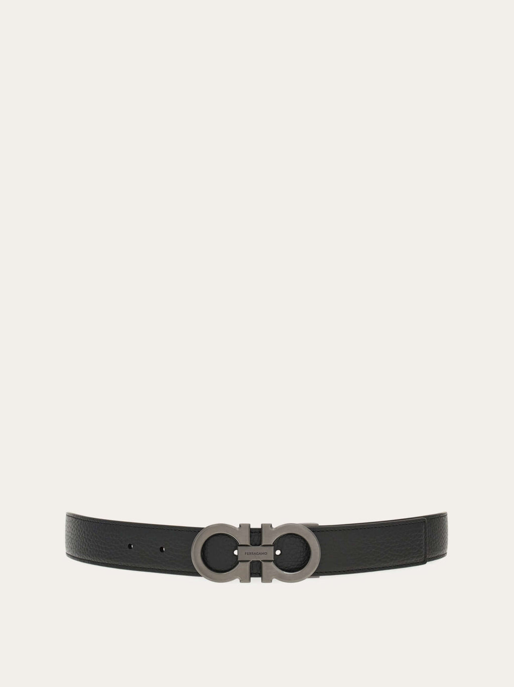 Ferragamo Reversible and adjustable Gancini belt - Belts | Shop From The Mirage