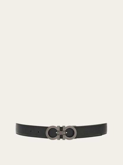 Ferragamo Reversible and adjustable Gancini belt - Belts | Shop From The Mirage