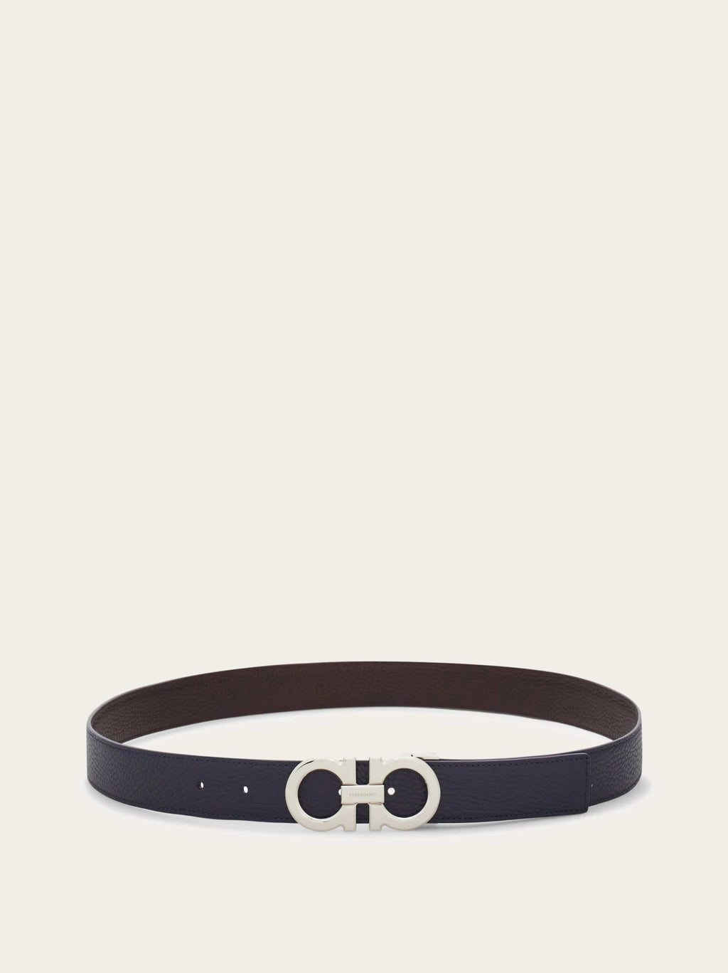 Ferragamo Reversible and adjustable Gancini belt - Belts | Shop From The Mirage
