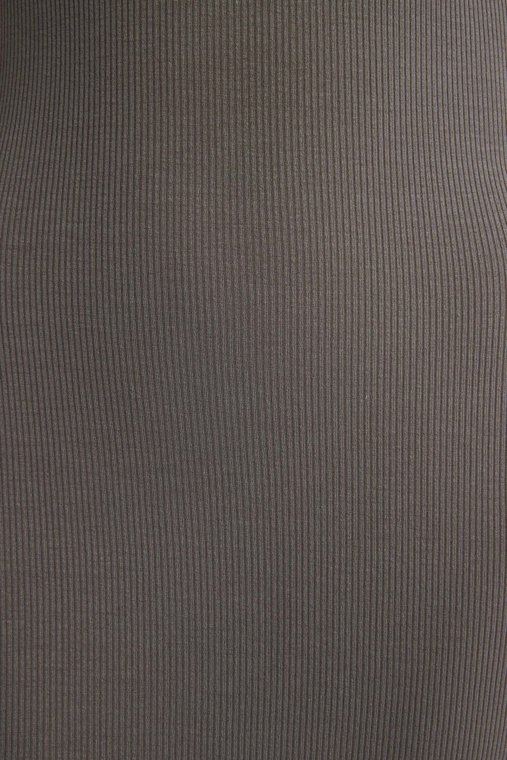 Modal Scoop-Neck Maxi Dress in Grey