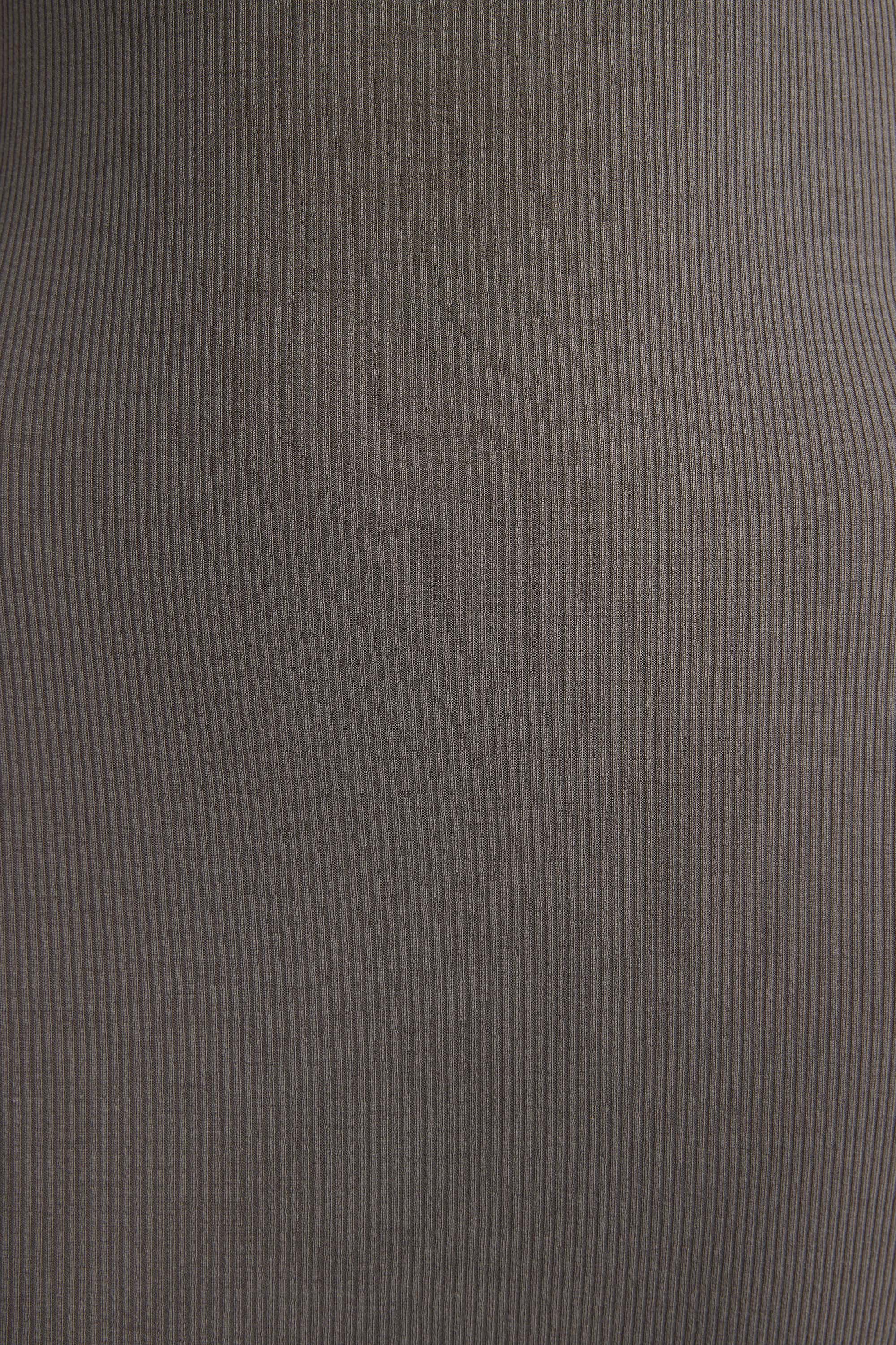 Modal Scoop-Neck Maxi Dress in Grey