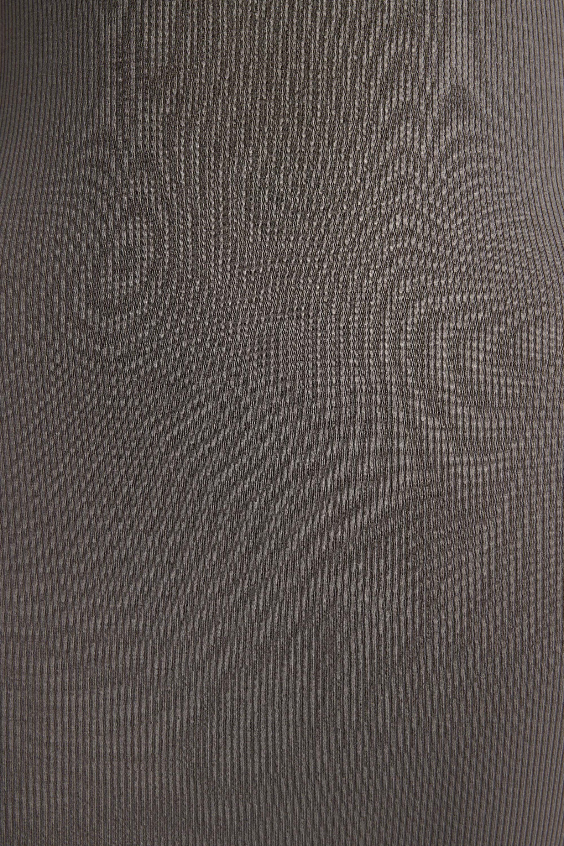 Modal Scoop-Neck Maxi Dress in Grey