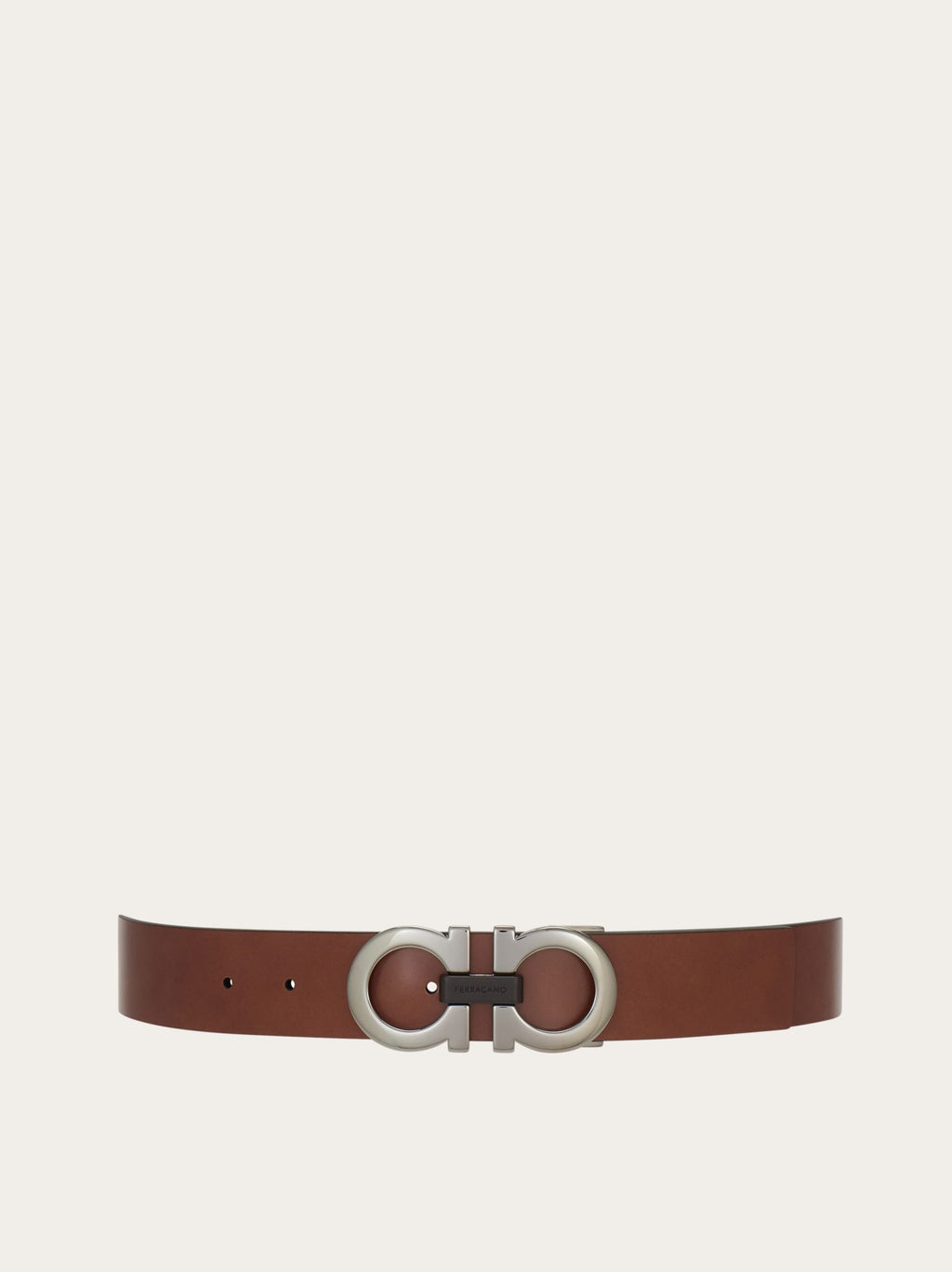 Ferragamo Reversible and adjustable Gancini belt - Belts | Shop From The Mirage