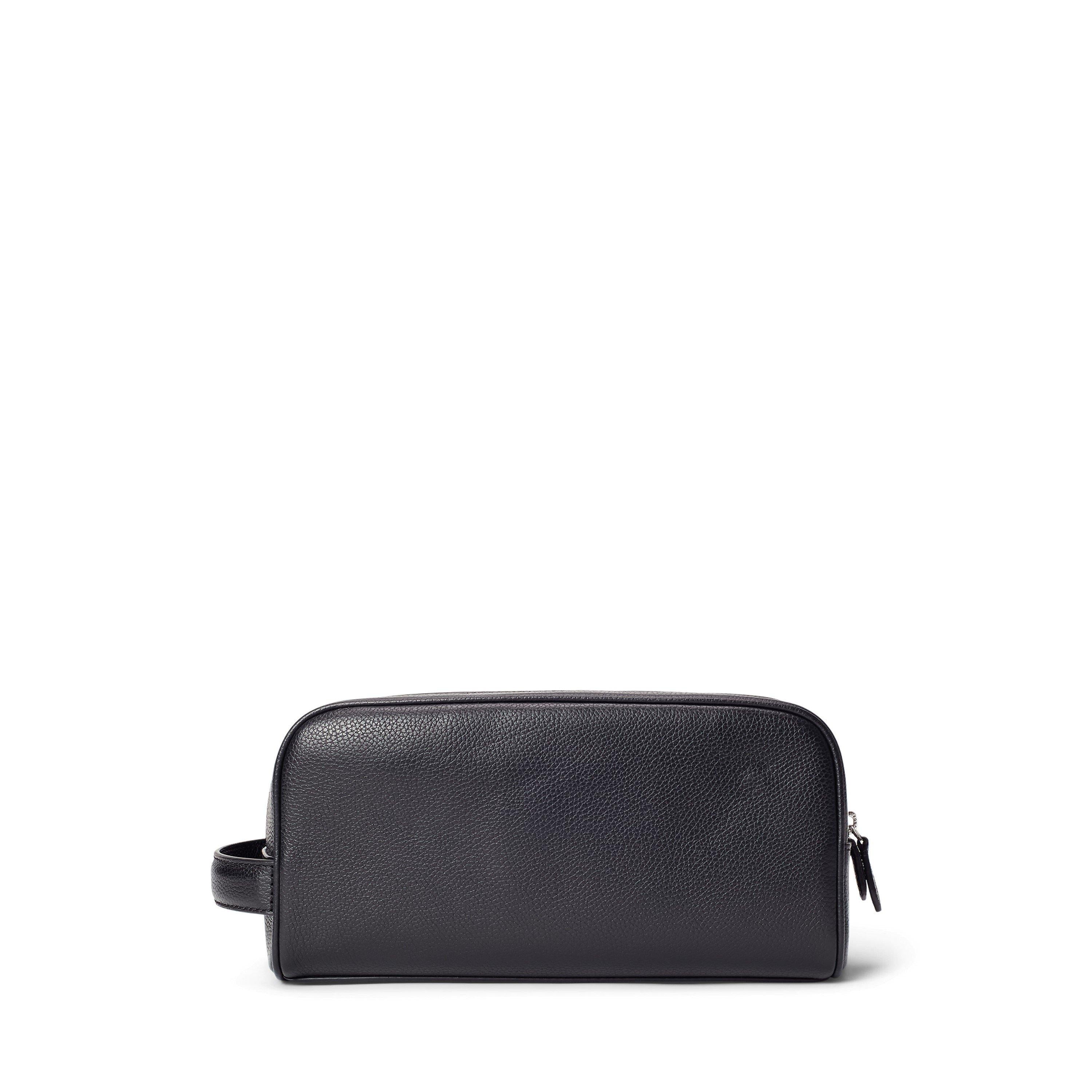 Pebble Leather Wash Bag