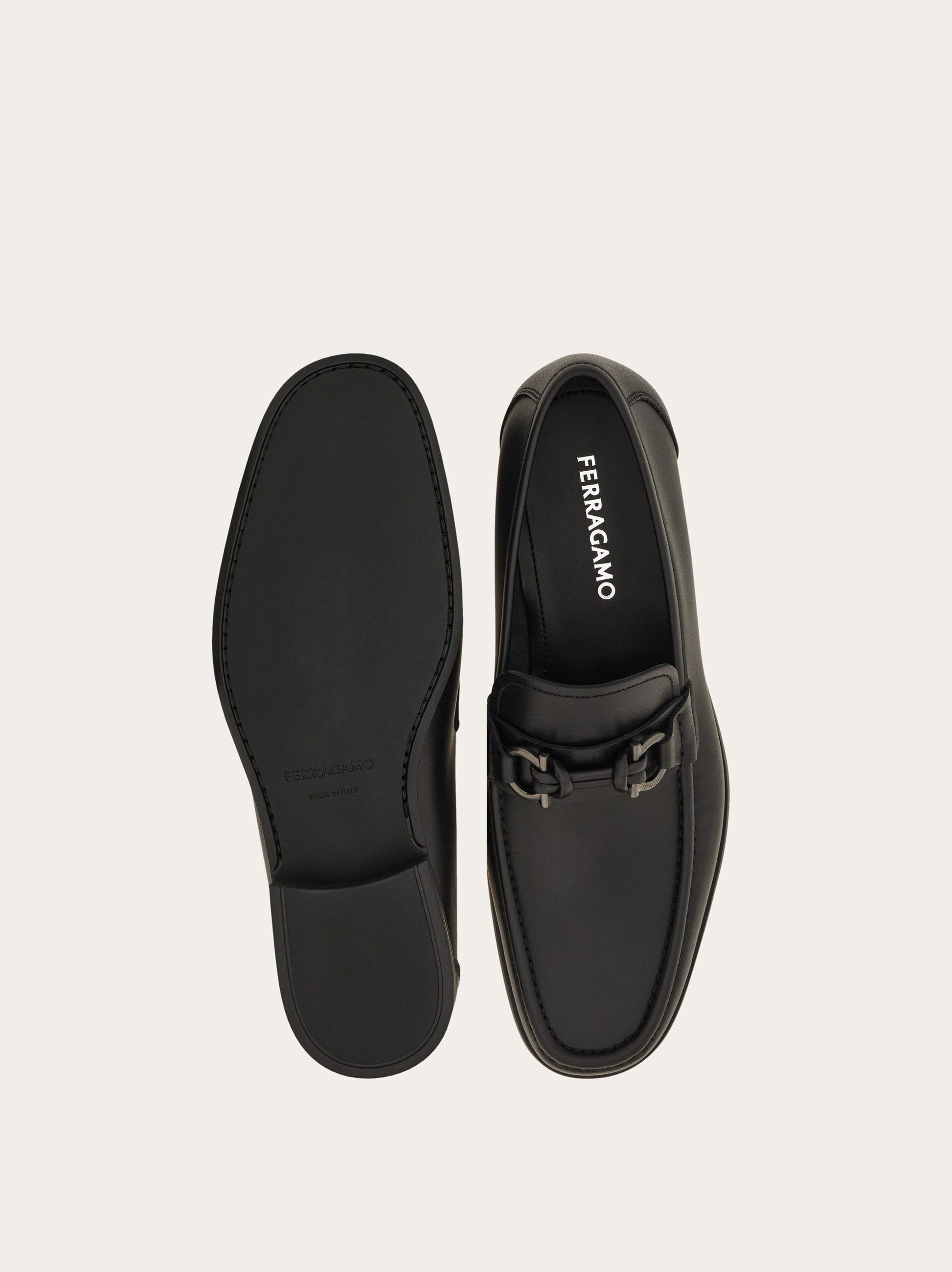 Gancini buckle loafer