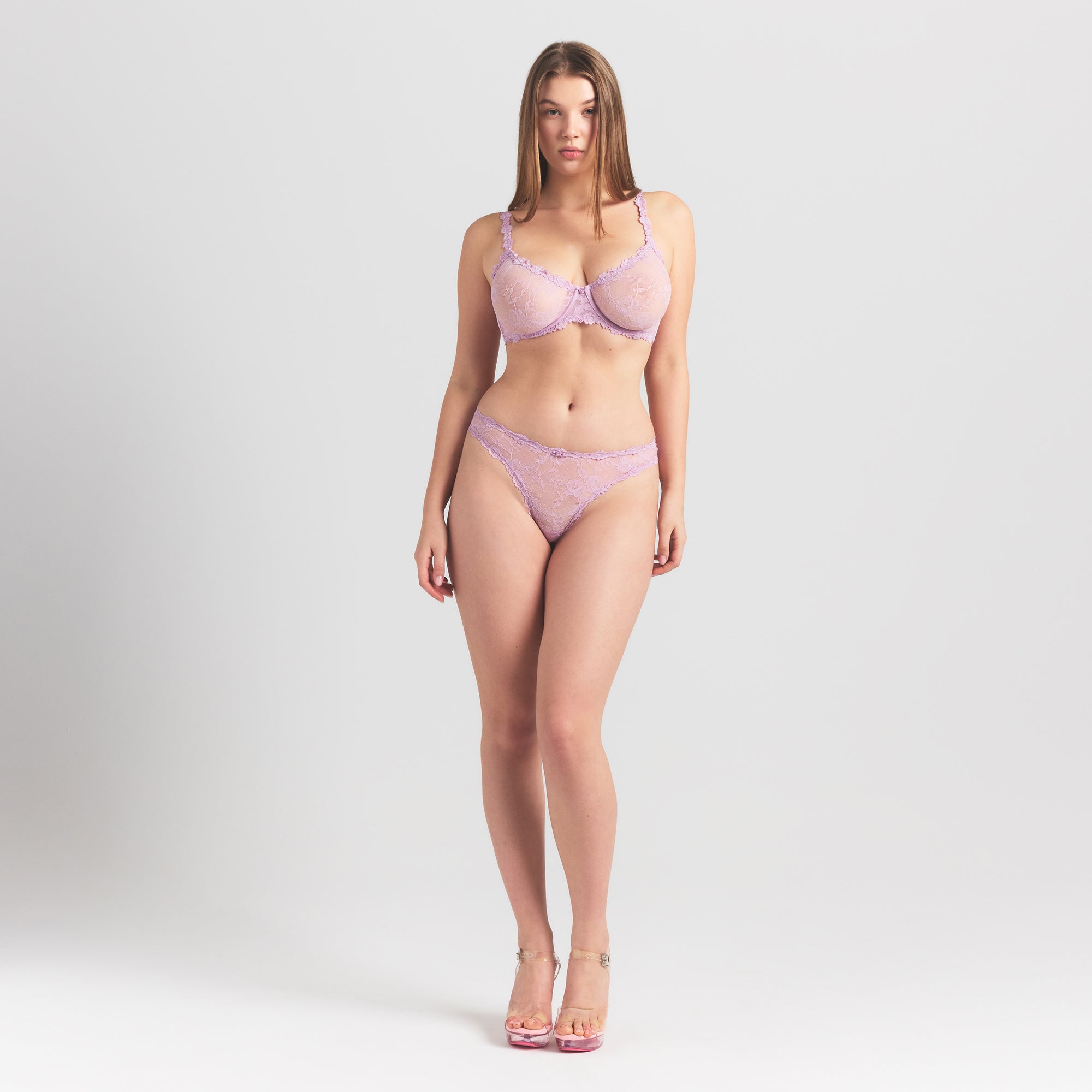 Stretch Lace Unlined Demi Bra