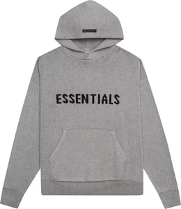 FOG Essentials Knit Hoodie Oatmeal