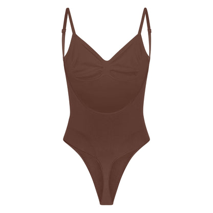 Seamless Sculpt Low Back Thong Bodysuit