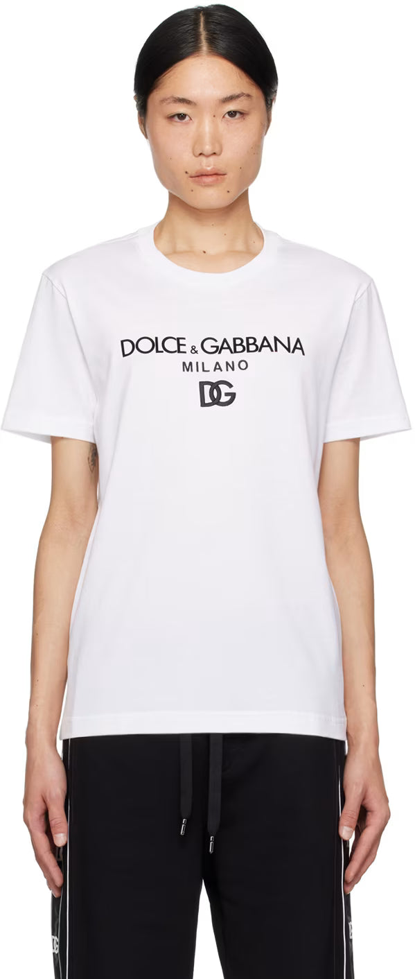 Dolce&Gabbana White 'DG' T-Shirt