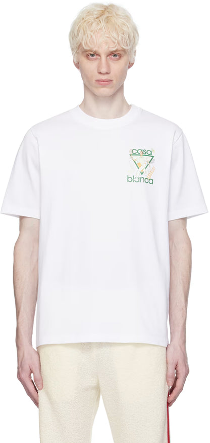 Exclusive White 'Le Jeu' T-Shirt