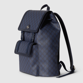 Men's Backpack Gucci Ophidia Large GG Backpack 'Dark Blue'