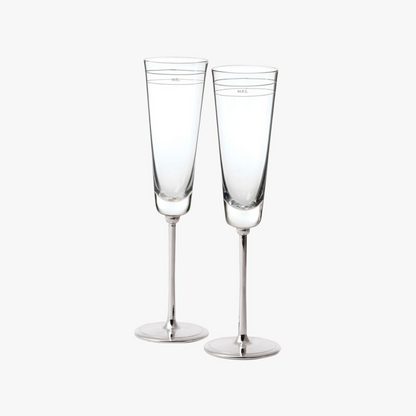 Darling Point Toasting Flute Pair