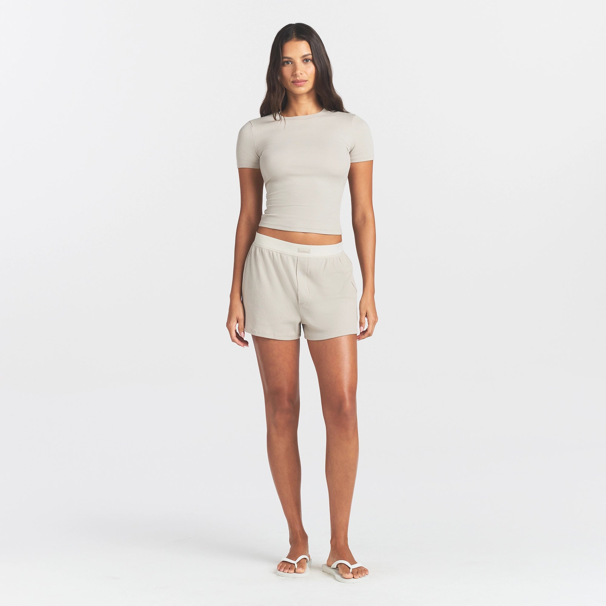 Cotton Rib T-shirt