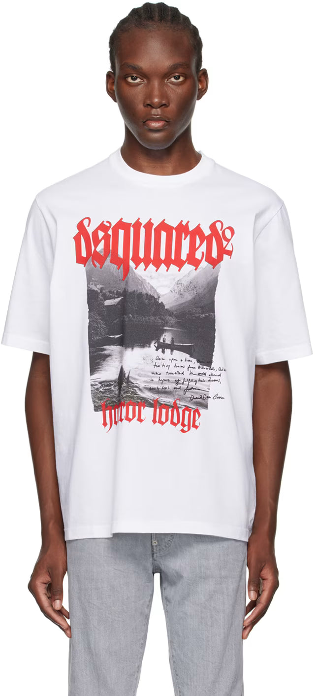 White Loose Fit T-Shirt