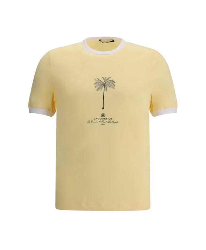 Jacquemus Venice Print Cotton T-Shirt
