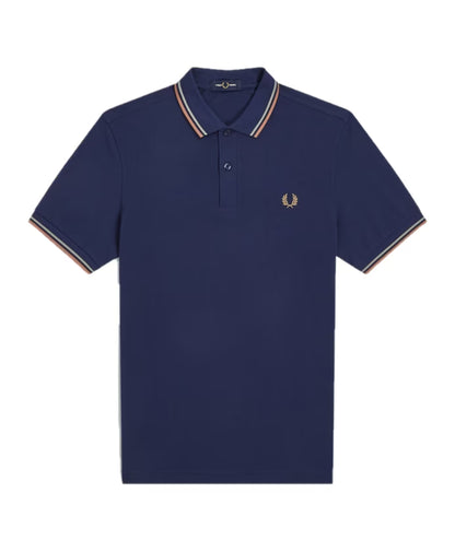 Fred Perry Slim Fit Twin Tipped Polo