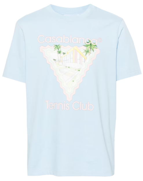 Casablanca Clear Blue T-shirt