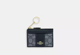 Coach Mini Id Skinny In Signature Jacquard - Wallets | Shop From The Mirage