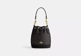 Coach Mini Bucket Bag In Signature Canvas - Bags | Shop From The Mirage