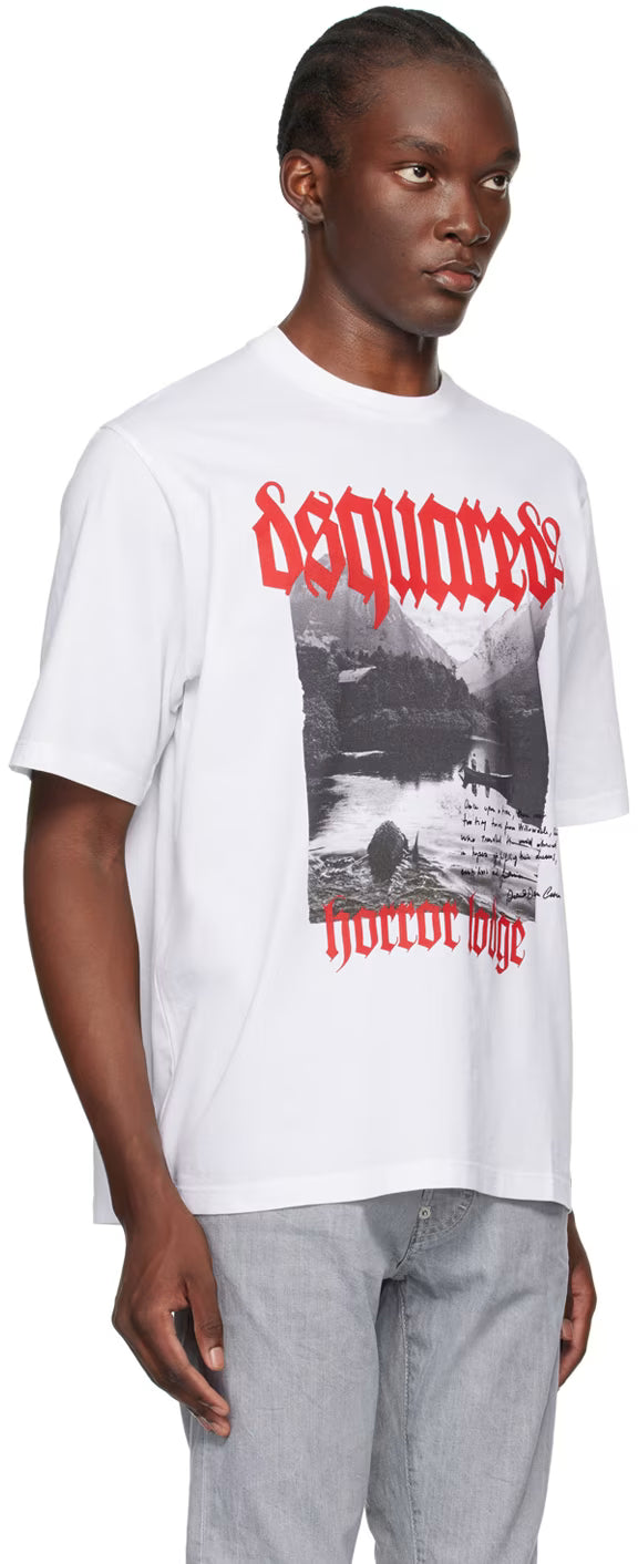 White Loose Fit T-Shirt