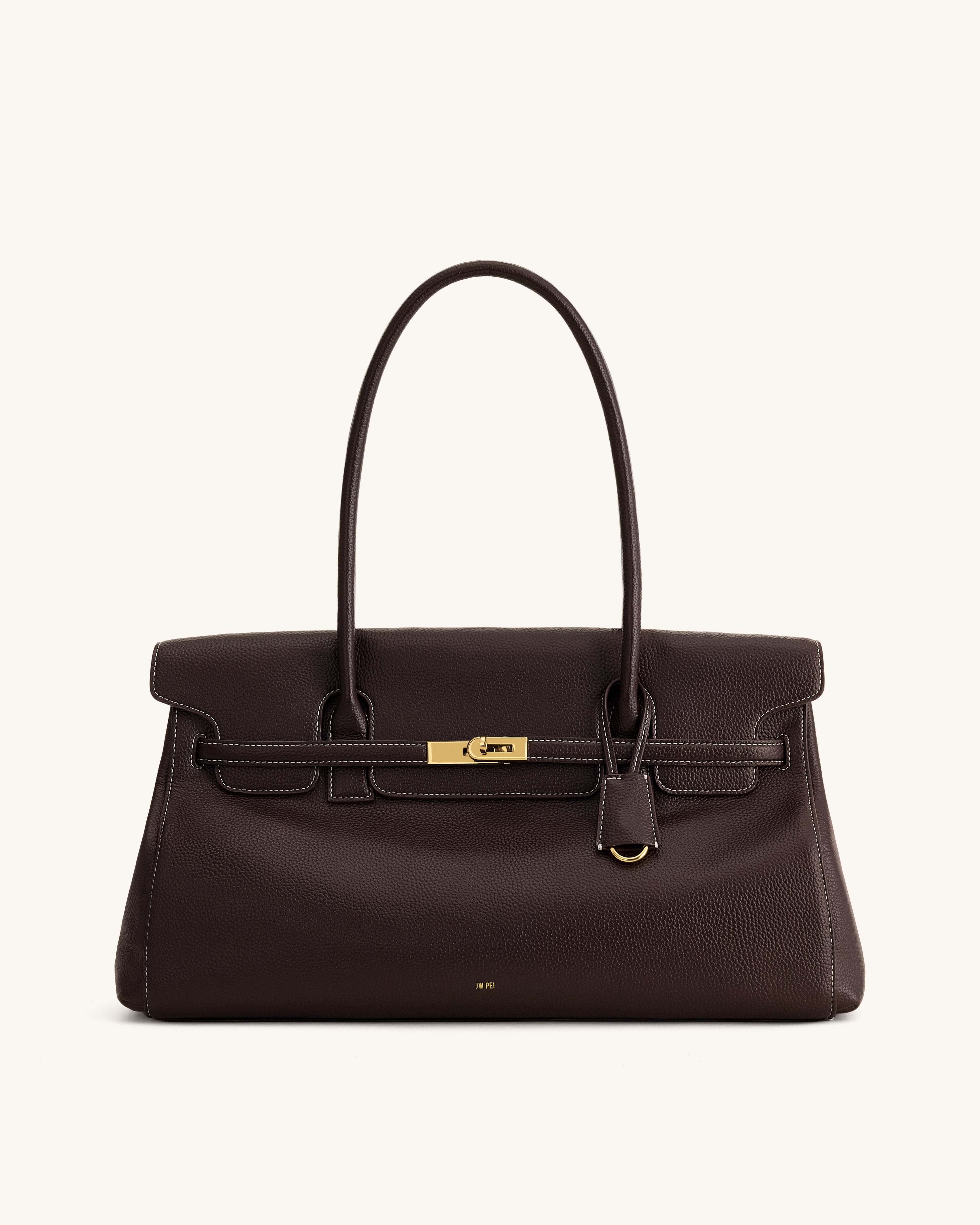 Yara Large Shoulder Bag - Black