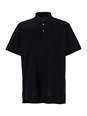 Givenchy Black Polo Shirt with Logo Embroidery on the Front in Cotton Man