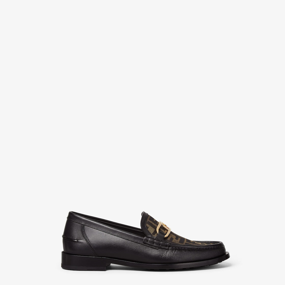 Fendi O'Lock loafers Black leather loafers